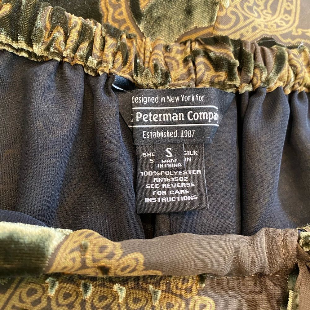 J. Peterman “Clare's Velvet” Wide Leg Pants - Picture 3 of 11